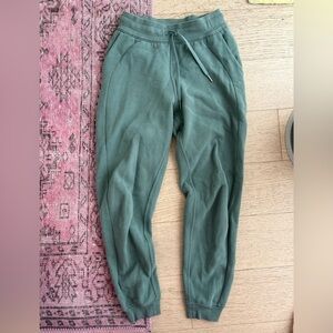Green Jogger lululemon Sweatpants
